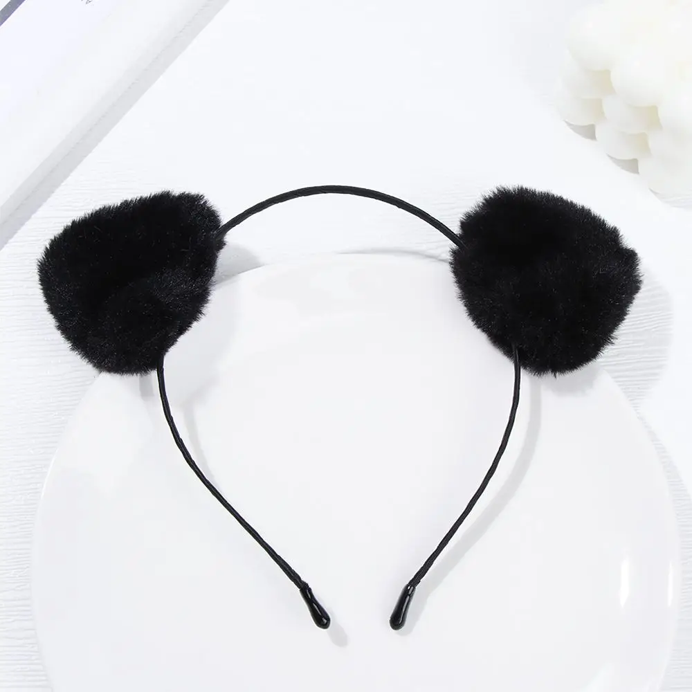 Anime Cosplay Cute Face Wash Plush Cartoon Hair Accessories Hair Hoop Hair Band Cat Ears Headband