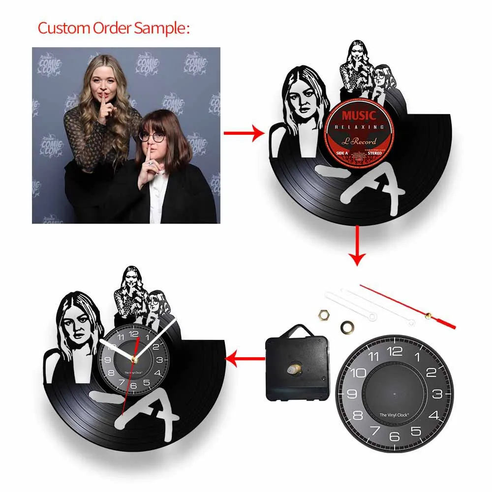 Hairdressing Tools Barber Shop Wall Clock Hair Salon Decor Color Changing Contemporary Hairdressing Watch Gift For Hairdressers