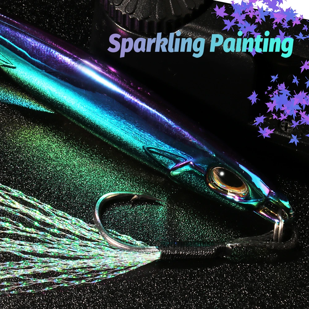 Metal Jig Fishing Lure 10g 20g 30g 40g Shore Casting Swimbait Spoon Spiner Laser LAKE Pesca Ocean Tackle Wobbler Artificial Bait