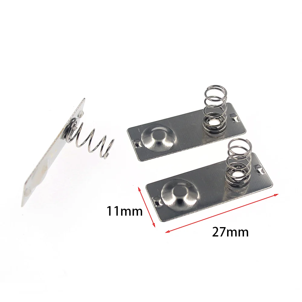 10PCS 27x11mm AA Battery Positive Negative Conversion Spring Contact Plate For the 5th battery spring