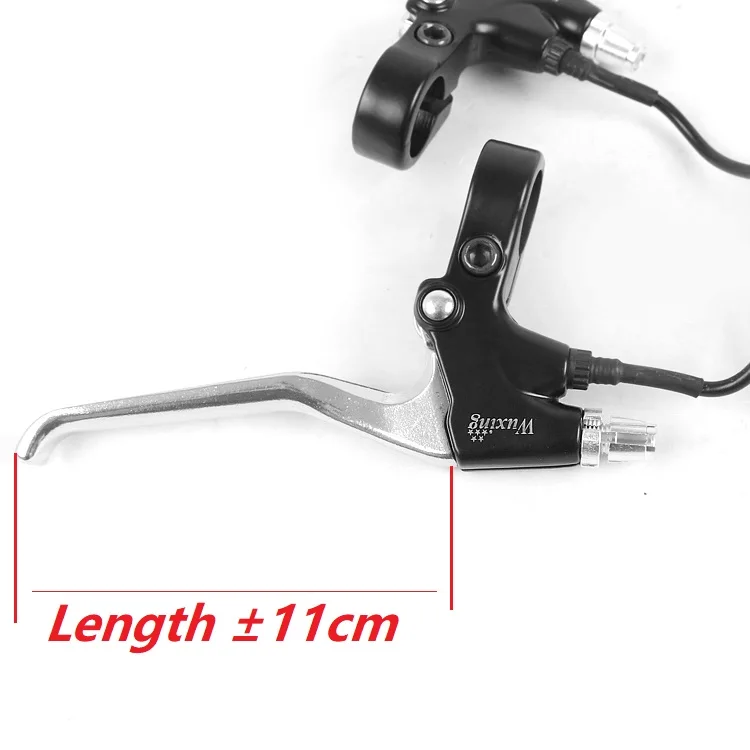 WUXING Lithium Battery Bicycle Power off Brake Lever Electric Bike Brake Power Off System Brake Handle With Cable 1.5M