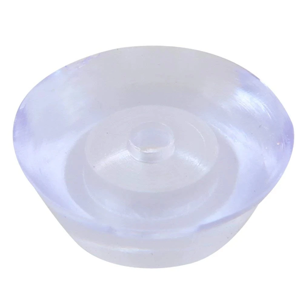 50/100/200/500/1000PCS Transparent Silicone 20x8x12mm Round Soft Anti-slip Foot Pad for Furniture Feet Chair Cup Table Cabinet