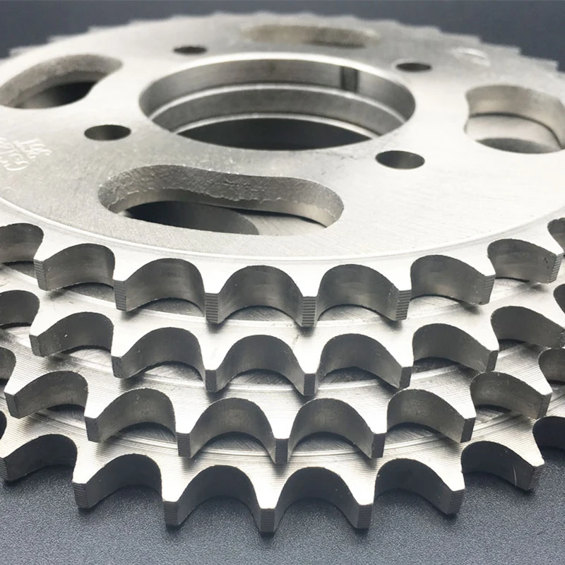 Alloy Steel 58mm 428 Chain 32T 34T 35T 36T 38T 39T 41T 42T 43T 44T 45T 47T 48T 53T Rear Sprocket for GS125 HJ125 Motorcycle Bike