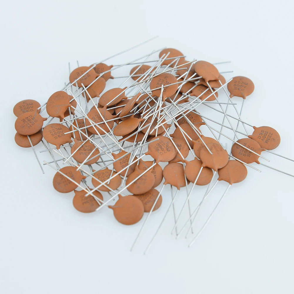 1pcs Genuine SEC 0.022UF 223M 500V 104K 100V Ceramic Disc Cap (Capacitor) For Electric Guitar