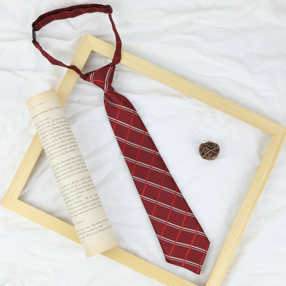 33*6cm/13*13cm JK Ties Women Plaid Neck Tie Girls Japanese Style for Jk Uniform Cute Necktie Plaid Uniform School Accessories