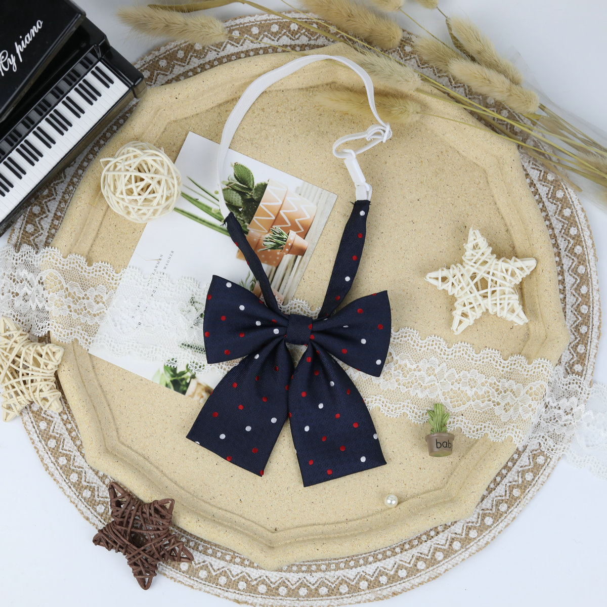 33*6cm/13*13cm JK Ties Women Plaid Neck Tie Girls Japanese Style for Jk Uniform Cute Necktie Plaid Uniform School Accessories