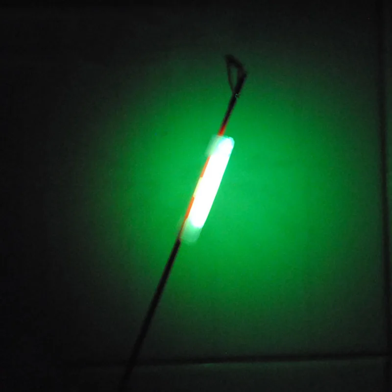 8pcs Luminous Lightstick Holder NEW Night Fishing Rod Tip Light Holder Clip Used on Fishing Rod for Chemical Light Stick J308