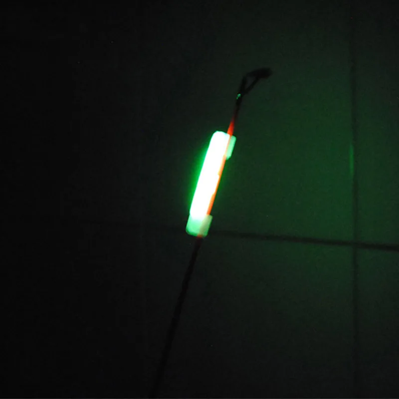 8pcs Luminous Lightstick Holder NEW Night Fishing Rod Tip Light Holder Clip Used on Fishing Rod for Chemical Light Stick J308