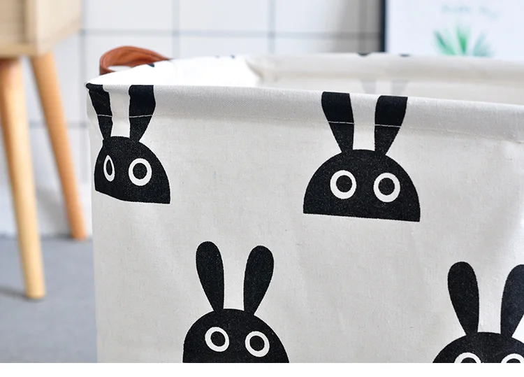 Folding Storage Basket For Kids Toys Organizer Storage Box Toys Basket Sundries Laundry Basket Storage Organizer Box Containers