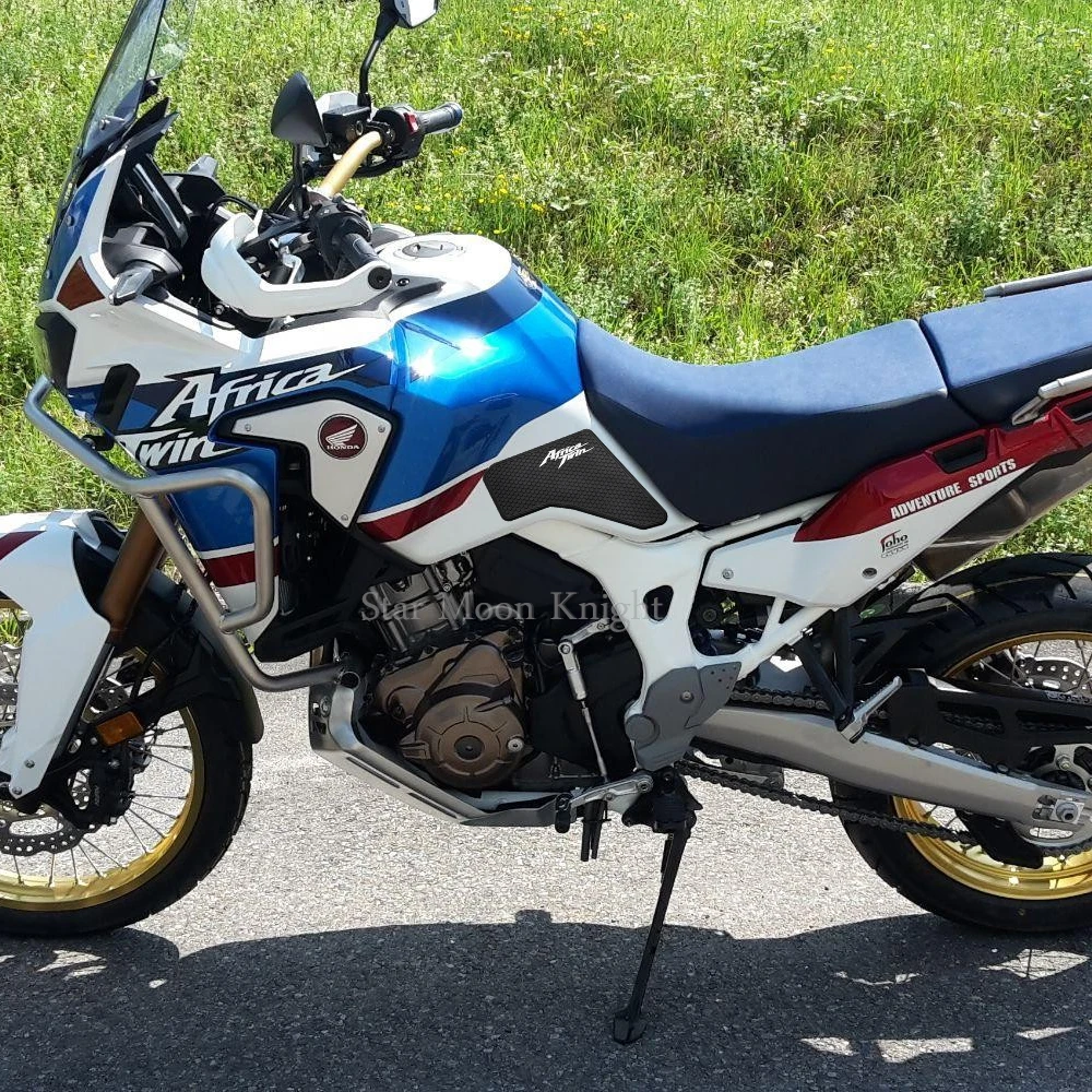 For Honda Africa Twin CRF1000L ADV Sports Motorcycle Tank Pad Protector Sticker Decal Gas Knee Grip Tank Traction CRF 1000 L