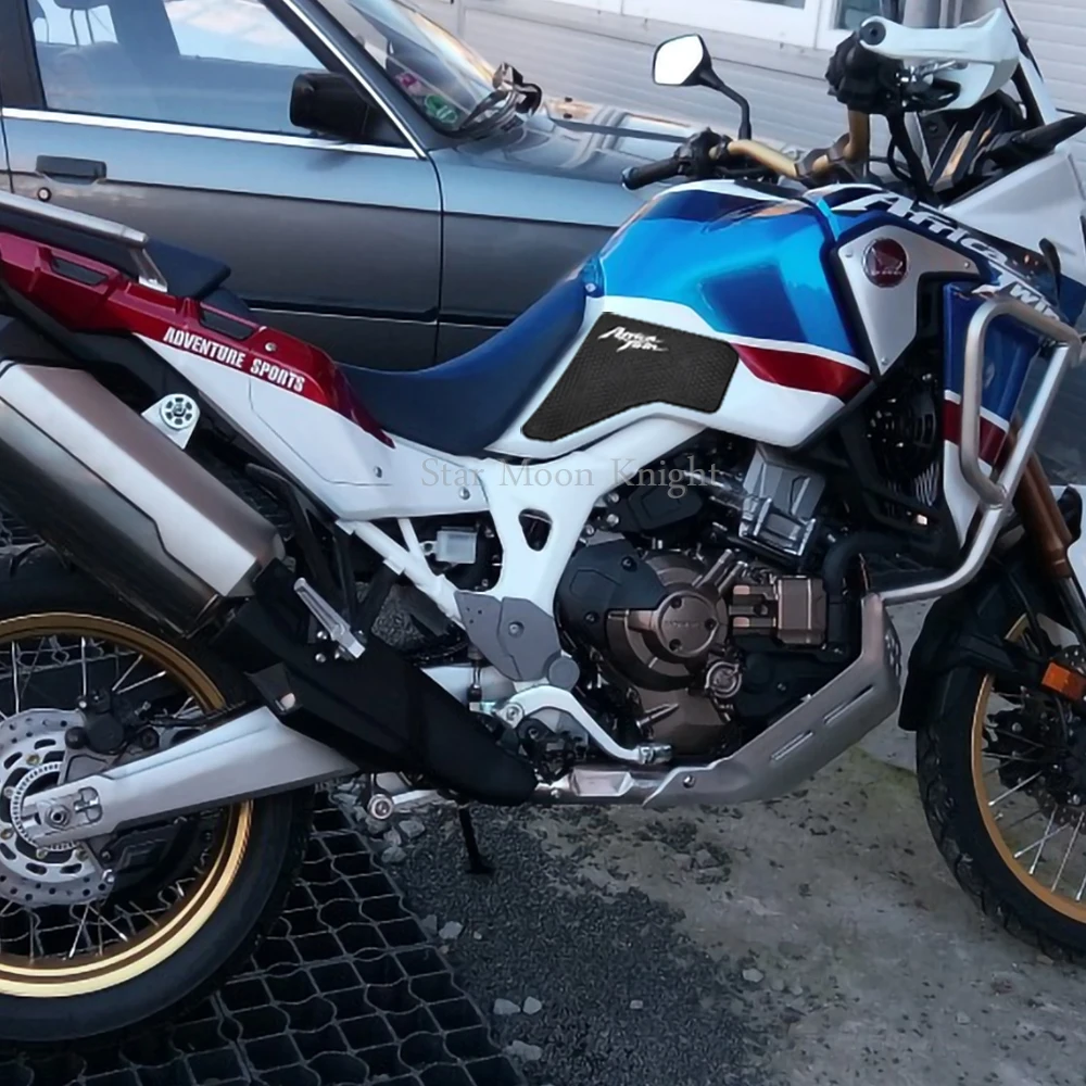 For Honda Africa Twin CRF1000L ADV Sports Motorcycle Tank Pad Protector Sticker Decal Gas Knee Grip Tank Traction CRF 1000 L