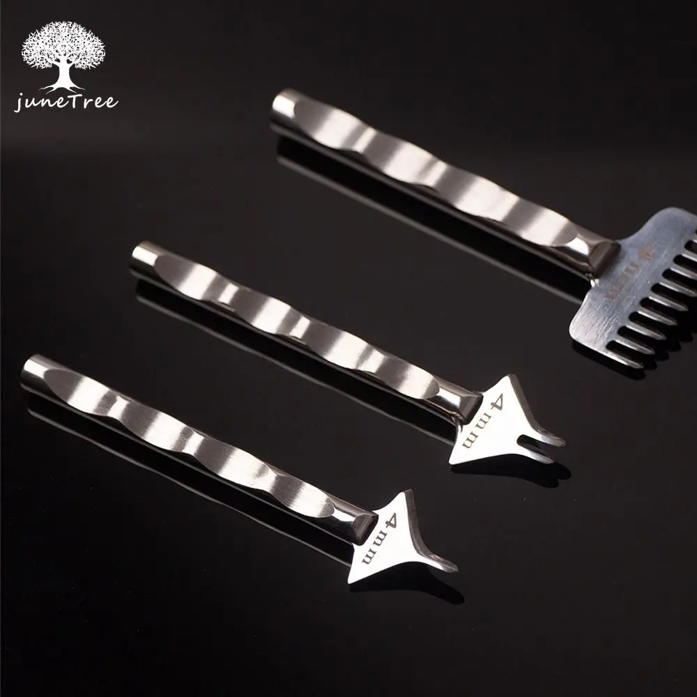 3/4/5/6mm Polised Anti Slip and Anti Rust Leather Craft Punching Hole Tool Leather Stitching Sewing Punches Stitching Punch