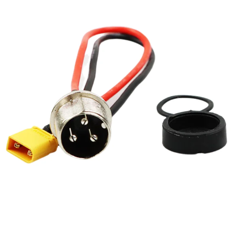 Scooter Charging Port Cable for Speedual Grace Series VSETT 8 8+ 9 9+ 10+ ZERO 8 9 10 8X 10X 11X Electric Scooter Charge Plug