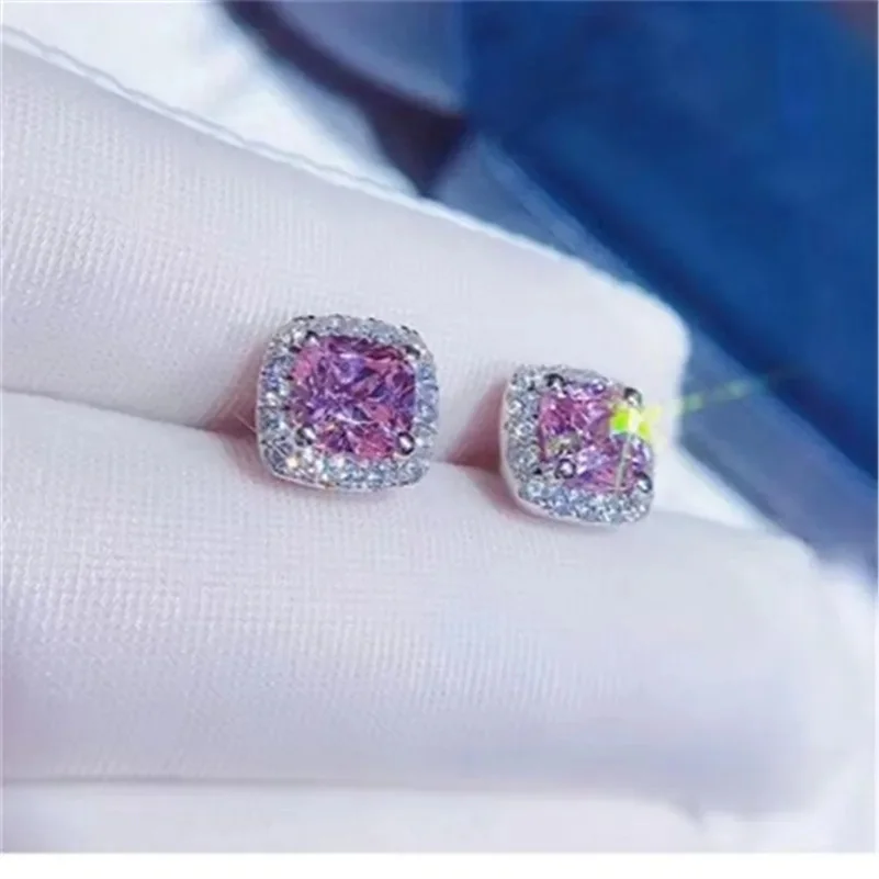 CC Ladies Stud Earrings S925 Silver Needle Yellow CZ Diamant Luxury Fashion Jewelry Party Accessories Ears Brincos CCE643