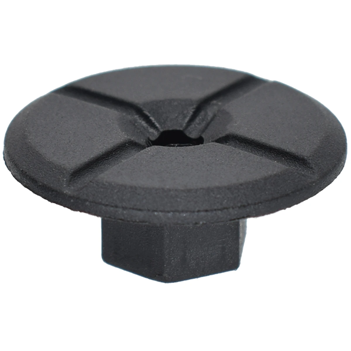 10x 4mm Fastener Nut Cover For Mercedes Benz BMW Fender Mud Flaps Splash Guard Wheel Arch Bumper Panel Retainer Unthreaded Clips