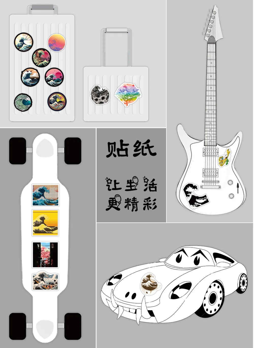 10/50pcspack Funny Meme Graffiti Flakes for Cars Motorcycles Furniture Luggage Skateboards Waterproof Toys Stickers Wholesale