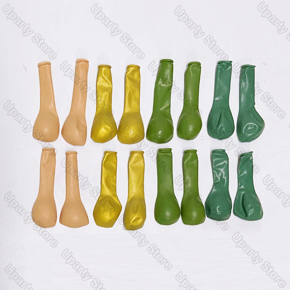 162Pcs Avocado Green Balloons Garland Arch Creamy White Retro Olive Green Balloon for Wedding Birthday Party Background Decor