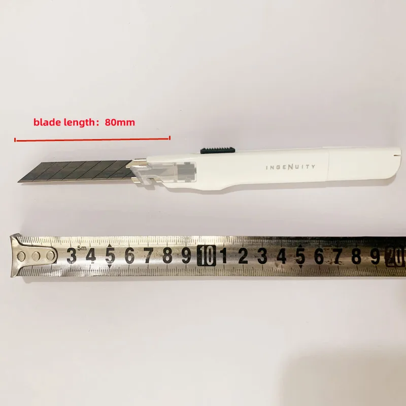 Precision Utility Knife 30 Degree 9mm Blade Paper Cutter Leather Cutting Engraving Carton Craft Knife Metal Knife Stationery