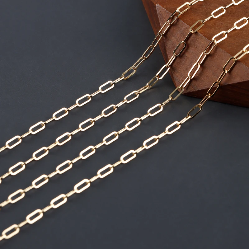 GUFEATHER,1m/lot,C201,diy chain,pass REACH,nickel free,18k gold rhodium plated,copper,charm,diy bracelet necklace,jewelry making