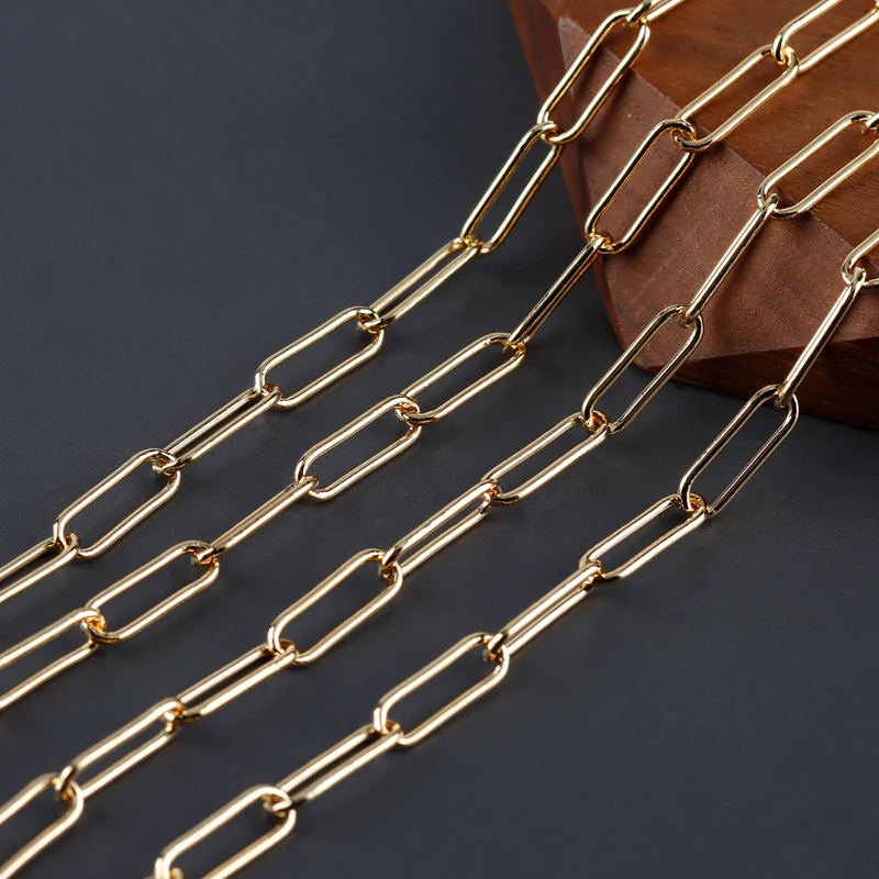 GUFEATHER,1m/lot,C201,diy chain,pass REACH,nickel free,18k gold rhodium plated,copper,charm,diy bracelet necklace,jewelry making