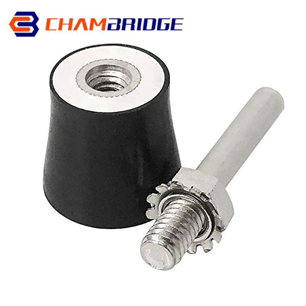 1 2 3 Inch Sanding Discs Holder Roll Lock Disc Pad Quick Change Disc Back-up Pad with 6mm Shank for Die Grinder Power Drill