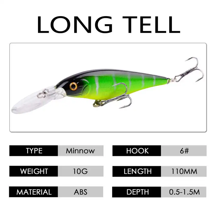 Fishing Lure Kit Fresh/Salt Water  Wobbler Set Crankbaits Isca Artificial Hard Bait Wobblers For Bass Fishing Goods Tackle