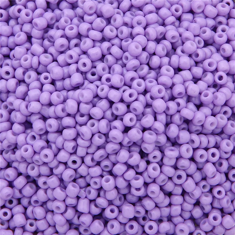 1000Pcs/Bag 3MM Charm Czech Color Glass Seed Beads Round Small Spacer Bead For DIY Handmade Jewel Making Needlework Accessories