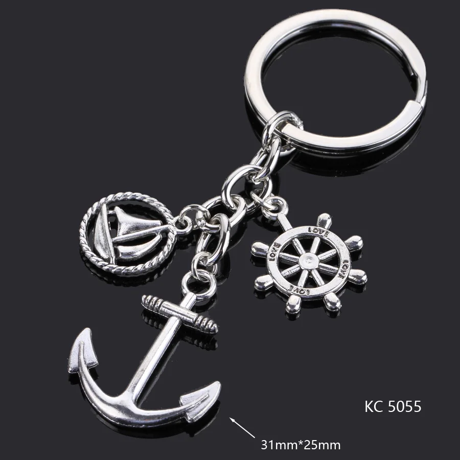 Love Heart Keychains For Woman Man Dog Cat Car Key Chain Wing Evil Eye Gun Fashion Jewelry Pendant Friend Original Wedding Gifts