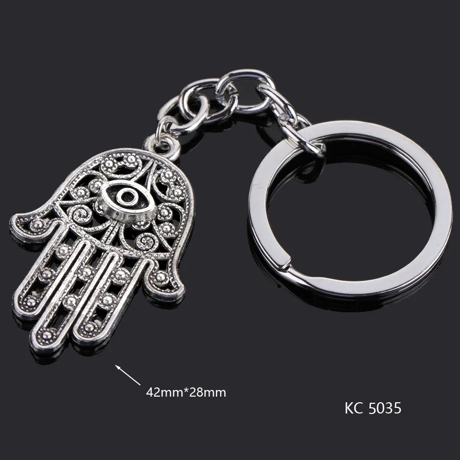 Love Heart Keychains For Woman Man Dog Cat Car Key Chain Wing Evil Eye Gun Fashion Jewelry Pendant Friend Original Wedding Gifts