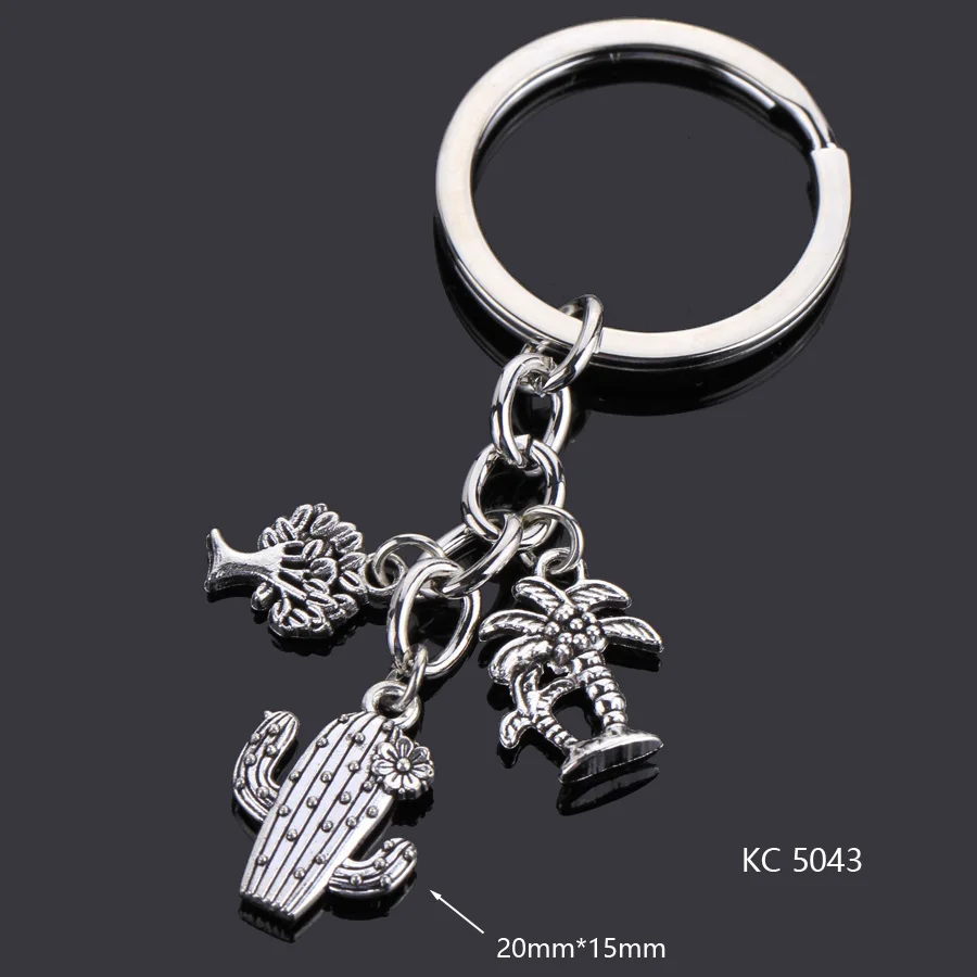 Love Heart Keychains For Woman Man Dog Cat Car Key Chain Wing Evil Eye Gun Fashion Jewelry Pendant Friend Original Wedding Gifts