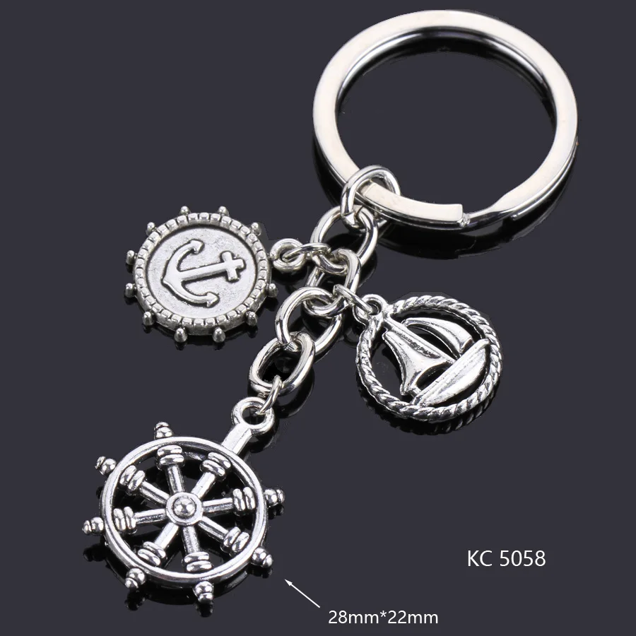 Love Heart Keychains For Woman Man Dog Cat Car Key Chain Wing Evil Eye Gun Fashion Jewelry Pendant Friend Original Wedding Gifts