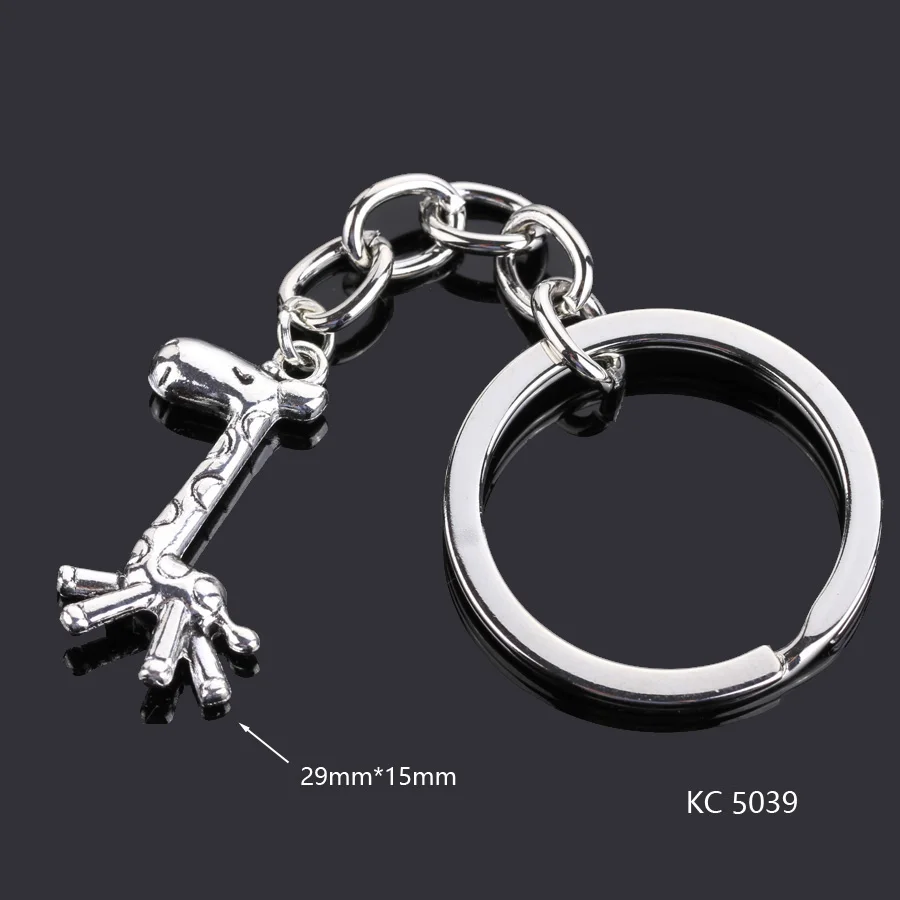 Love Heart Keychains For Woman Man Dog Cat Car Key Chain Wing Evil Eye Gun Fashion Jewelry Pendant Friend Original Wedding Gifts