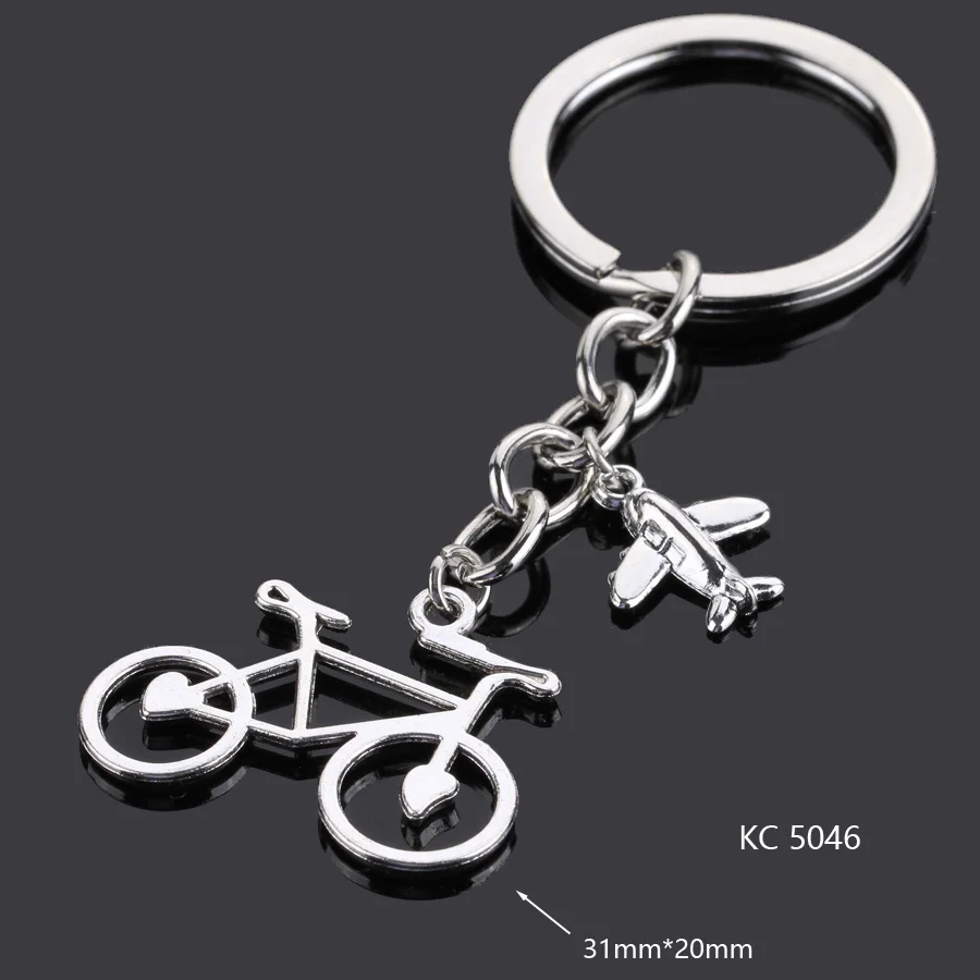 Love Heart Keychains For Woman Man Dog Cat Car Key Chain Wing Evil Eye Gun Fashion Jewelry Pendant Friend Original Wedding Gifts
