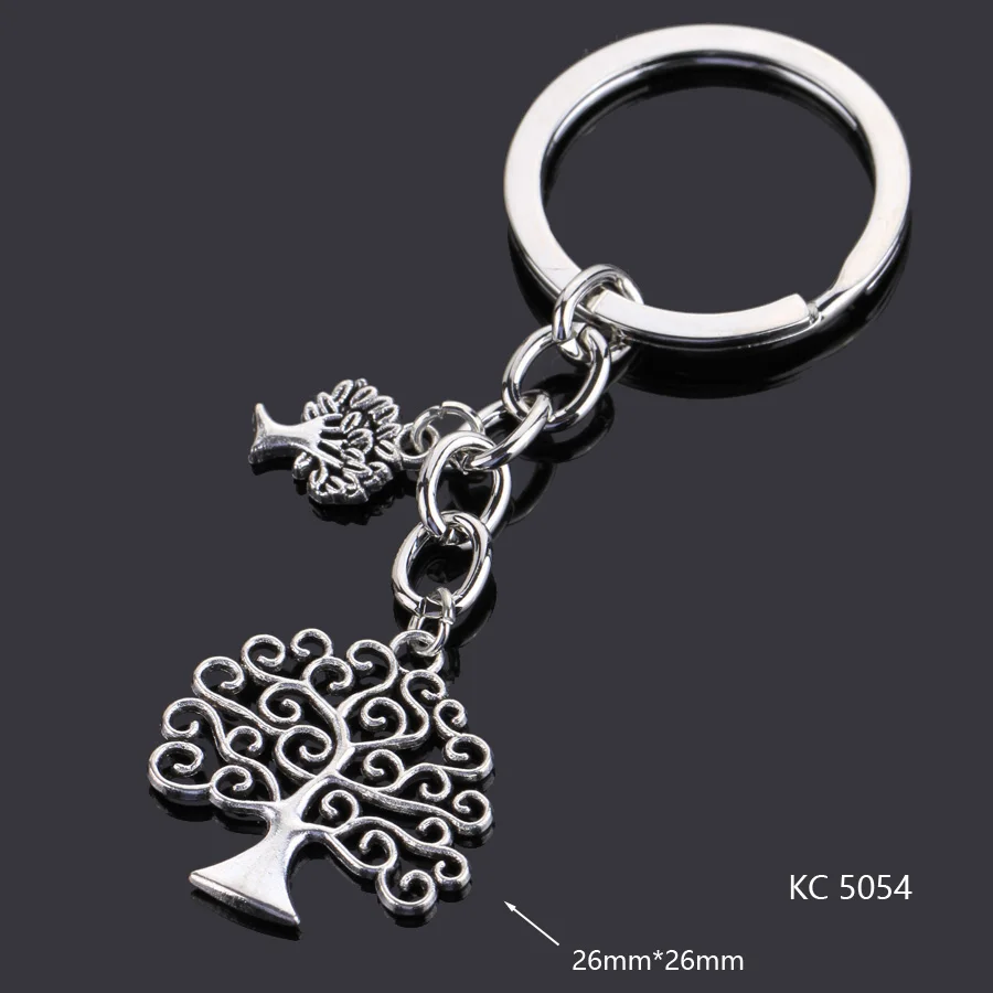 Love Heart Keychains For Woman Man Dog Cat Car Key Chain Wing Evil Eye Gun Fashion Jewelry Pendant Friend Original Wedding Gifts
