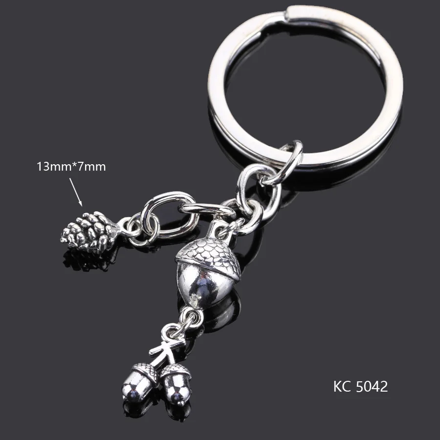 Love Heart Keychains For Woman Man Dog Cat Car Key Chain Wing Evil Eye Gun Fashion Jewelry Pendant Friend Original Wedding Gifts