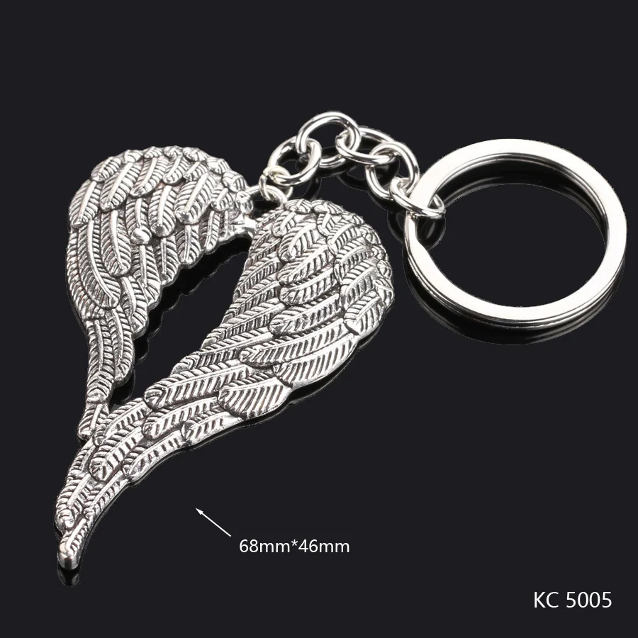 Love Heart Keychains For Woman Man Dog Cat Car Key Chain Wing Evil Eye Gun Fashion Jewelry Pendant Friend Original Wedding Gifts