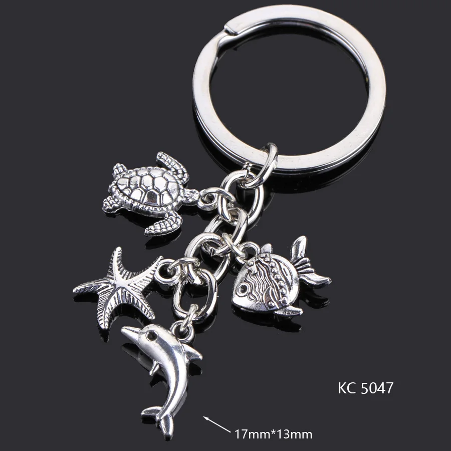 Love Heart Keychains For Woman Man Dog Cat Car Key Chain Wing Evil Eye Gun Fashion Jewelry Pendant Friend Original Wedding Gifts