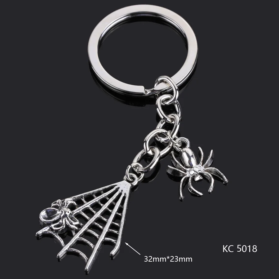 Love Heart Keychains For Woman Man Dog Cat Car Key Chain Wing Evil Eye Gun Fashion Jewelry Pendant Friend Original Wedding Gifts