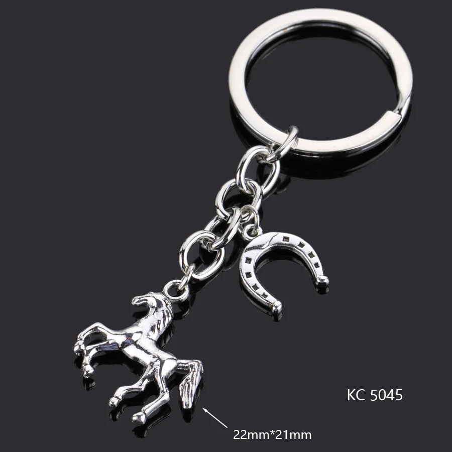 Love Heart Keychains For Woman Man Dog Cat Car Key Chain Wing Evil Eye Gun Fashion Jewelry Pendant Friend Original Wedding Gifts