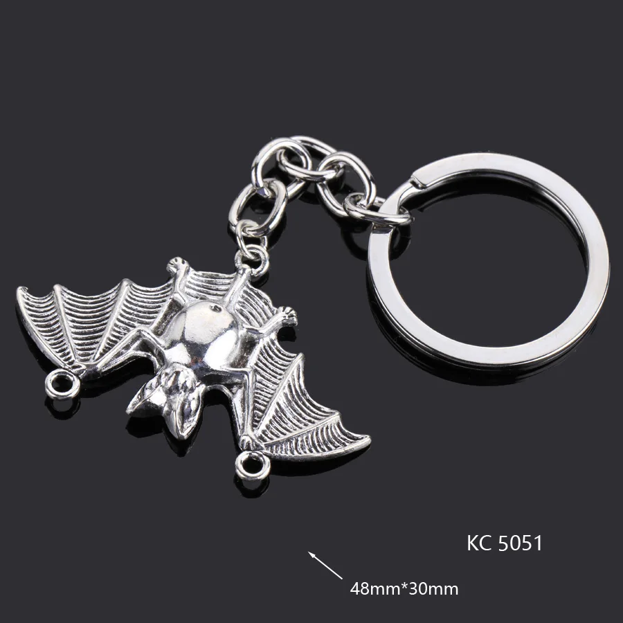 Love Heart Keychains For Woman Man Dog Cat Car Key Chain Wing Evil Eye Gun Fashion Jewelry Pendant Friend Original Wedding Gifts