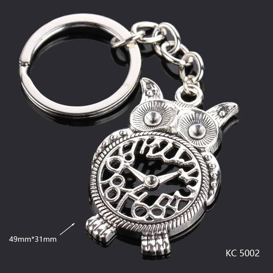 Love Heart Keychains For Woman Man Dog Cat Car Key Chain Wing Evil Eye Gun Fashion Jewelry Pendant Friend Original Wedding Gifts