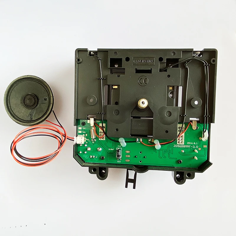 Quartz Clock Movement Wall Shaft 6 9 13mm Music Chime Box Pendulum Swing Silent Mechanism With Hands DIY Replacement Kits