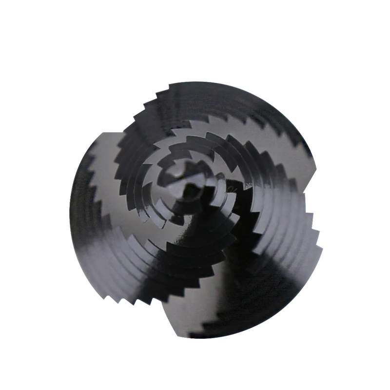 Versery Hex Shank HSS Co M35 Cobalt TiAIN Spiral Groove 3 Flutes Step Drill Bits For Stainless Steel Iron Hole Opener Saw