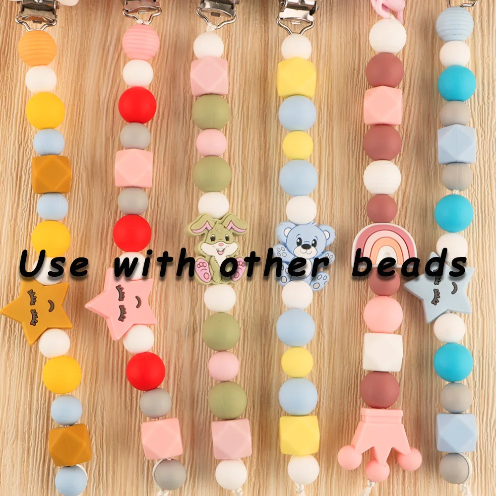 Kovict 9mm Round Silicone Beads 100/200/500/1000Pcs For Jewelry Making DIY Necklace Bracelet Earrings Etc Handmade Accessories