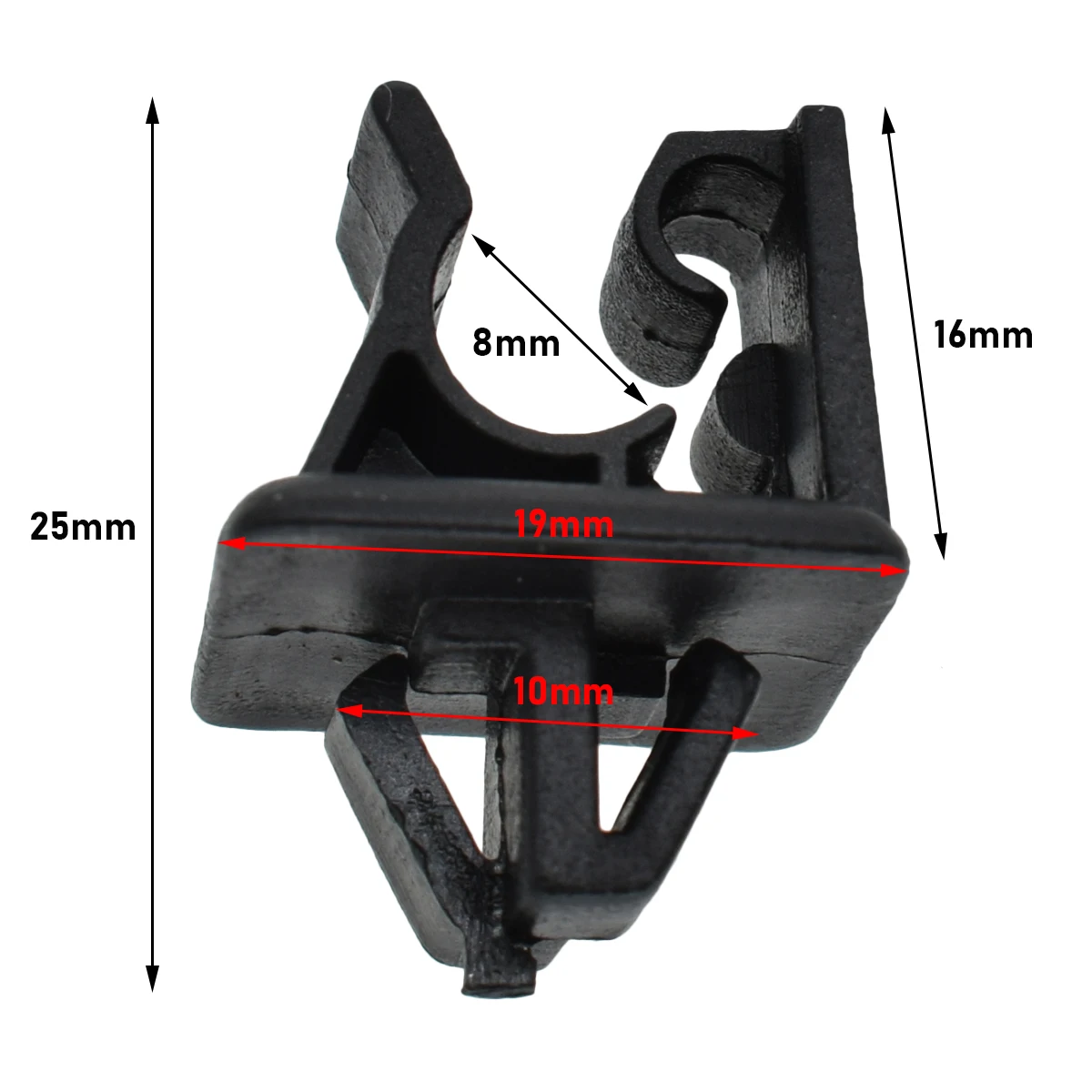 5x Hood Bonnet Prop Rod Support Stay Clip Holder Clamp For Hyundai Tucson Elantra i30 Sonata Santa Fe Kia Rio Optima 8117421010