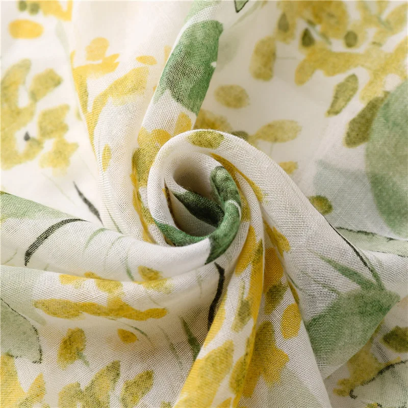2025 Fashion Paisley Abstract Floral Tassel Viscose Shawl Scarf Lady High Quality Wrap Thin Pashmina Stole Muslim Hijab 180*90Cm