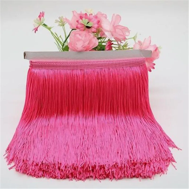 10/15/20/30cm Yard Lace Trim Tassel Fringe DIY Latin Dress Stage Clothes Accessories Decorative Tassels for Curtains Lace