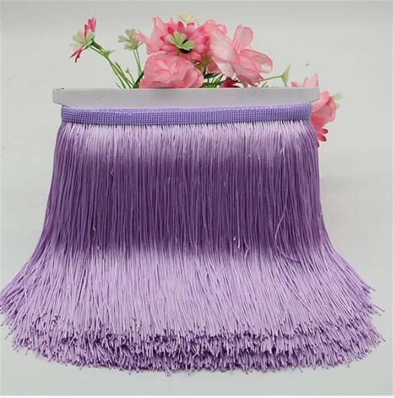 10/15/20/30cm Yard Lace Trim Tassel Fringe DIY Latin Dress Stage Clothes Accessories Decorative Tassels for Curtains Lace