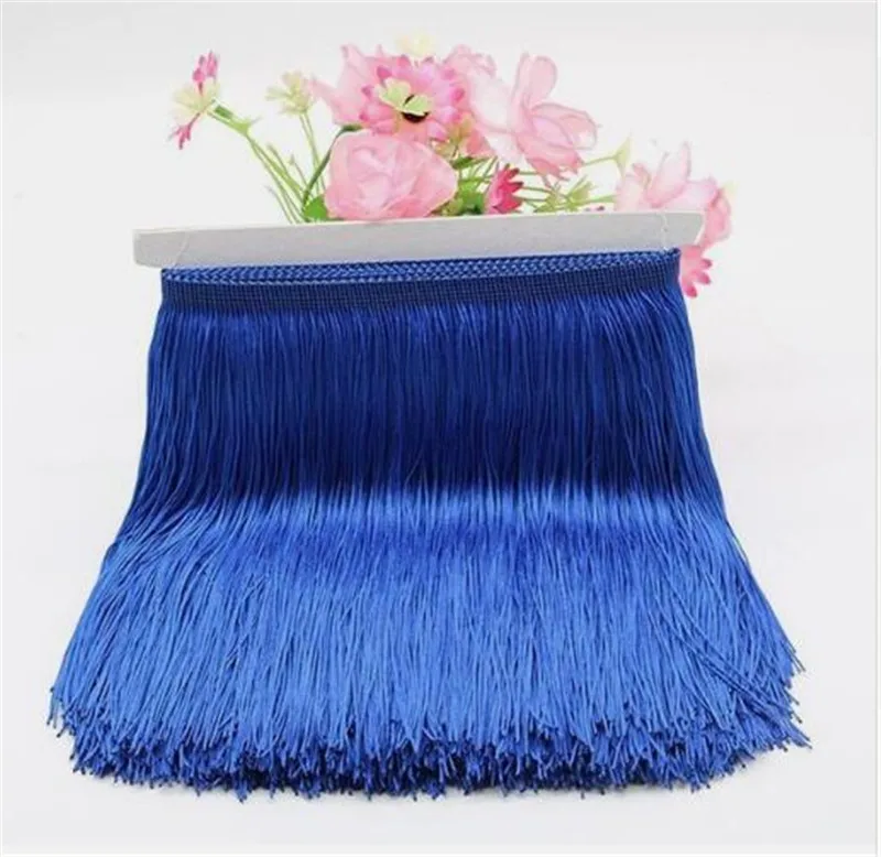 10/15/20/30cm Yard Lace Trim Tassel Fringe DIY Latin Dress Stage Clothes Accessories Decorative Tassels for Curtains Lace