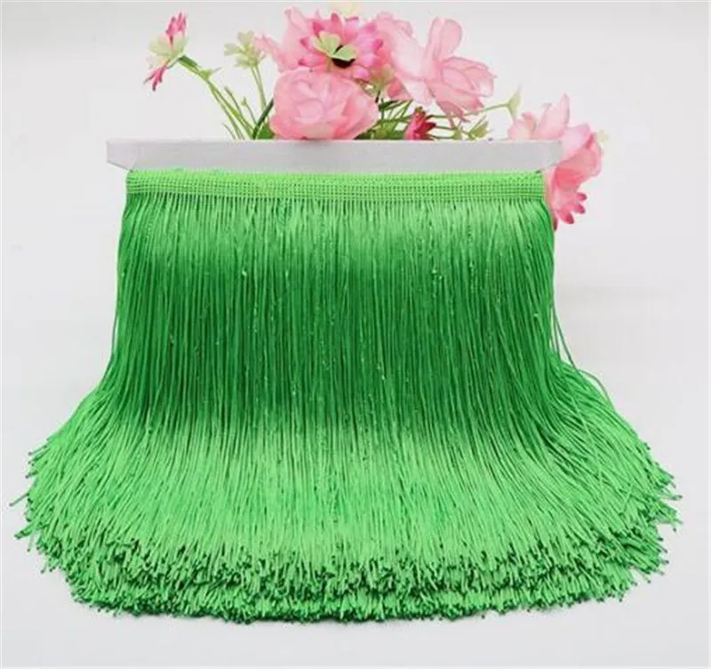 10/15/20/30cm Yard Lace Trim Tassel Fringe DIY Latin Dress Stage Clothes Accessories Decorative Tassels for Curtains Lace